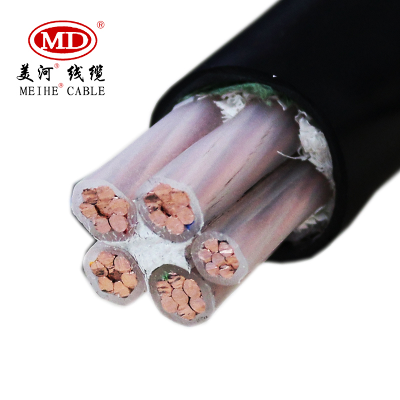 美河YJV電纜 YJV國(guó)標(biāo)電纜 YJV3*2.5 3*4 4*16+1*10 4*240+1*120